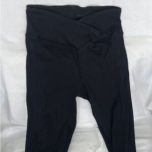 Black High-Waisted Leggings